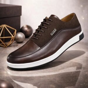 BOSS Black Leather Derby - Comfort Edition