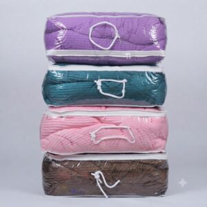 🔥 Luxury Royal Velvet King Size Duvet Set (4PCS) – Ultra Soft, Warm & Elegant