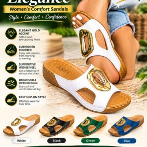 Golden Elegance™ Women’s Comfort Sandals