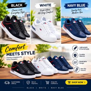 👟 PrimeStride™ Comfort Sneakers